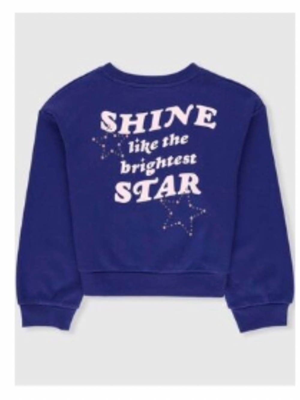 Girls Cat & Jack Shine Like the Brightest Star' Long-Sleeve Top